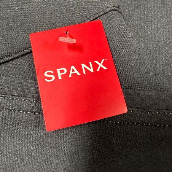 Spanx NWT The Perfect Black Pant Ankle Backseam Skinny Leggings Size XS Ponte - Picture 13 of 13